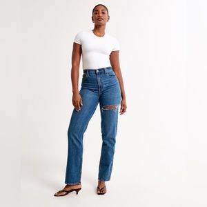 Abercrombie Ultra High-Rise 90s Jean